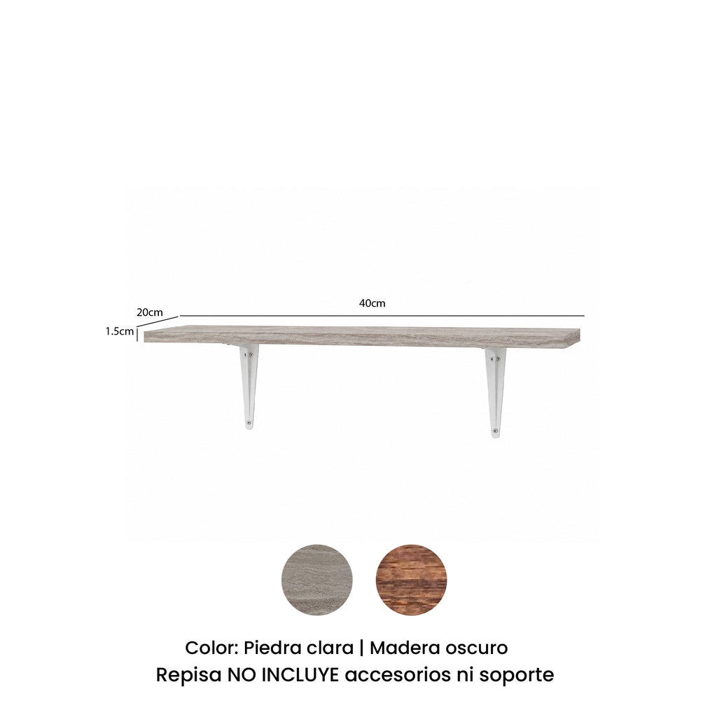 Repisa Flotante 40x20x1.5cm
