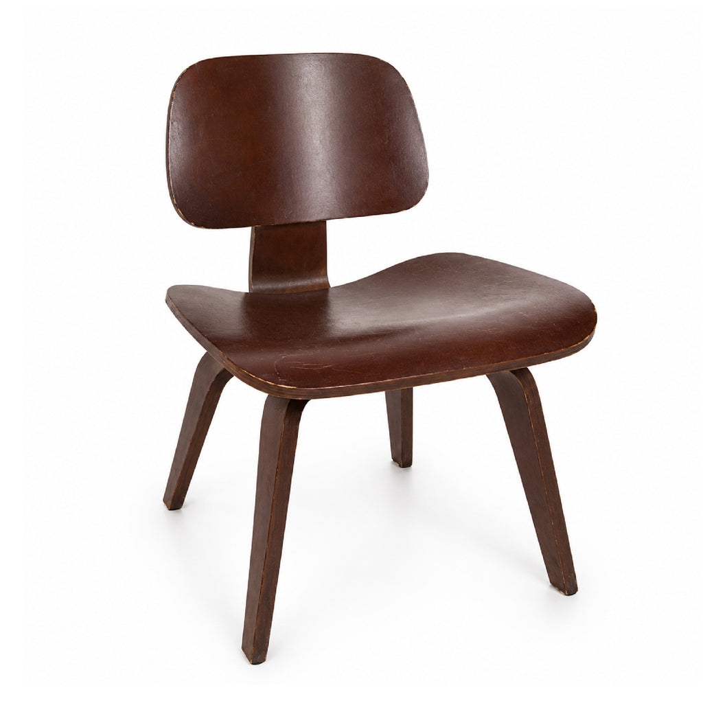 Silla Escultórica de Madera Curva | Nogal Vintage