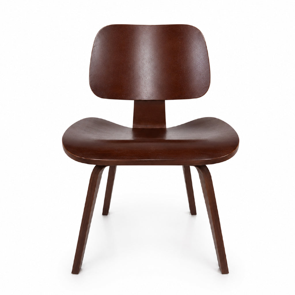 Silla Escultórica de Madera Curva | Nogal Vintage